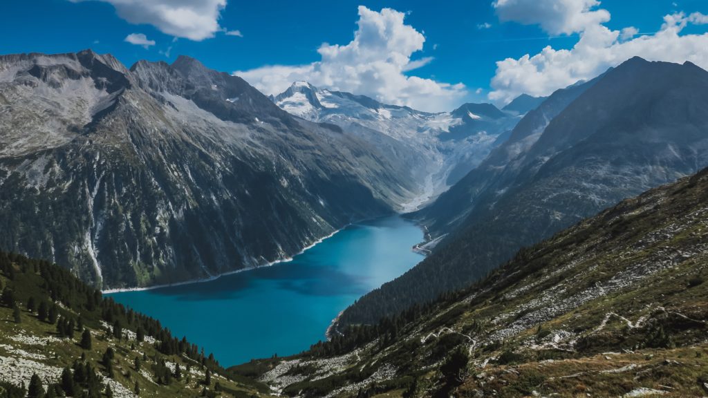Speichersee Alpen